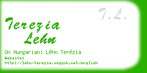 terezia lehn business card